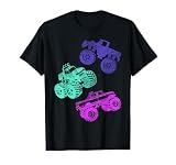 Girls Like Monster Trucks Too TShirt Women Monster Truck Tee T-Shirt