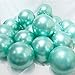 AULE Party Balloons 50 Pcs 12 inch Teal Green Metallic Chrome Helium Shiny Latex Thicken Balloon Perfect Decoration for Wedding Birthday Baby Shower Graduation Christmas Carnival