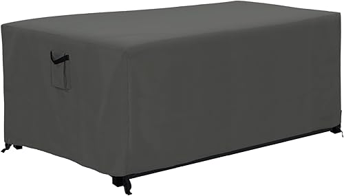 ABCCANOPY Cubierta circular para hoguera, cubierta protectora universal para muebles de exterior, impermeable y a prueba de polvo, cubierta pesada