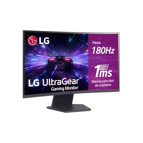 LG Ultragear 27GS60QC-B Gaming-Monitor, 68,6 cm (27 Zoll), gebogen, Full HD