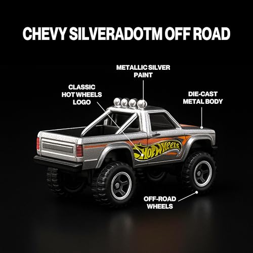 Image of Hot Wheels Collector Edition | Premium Die-Cast Metal Car for Kids & Collectors | Rare One-Time Release Model for Boys | No Restock Limited Edition (Chevy Silverado Off Road (2019)