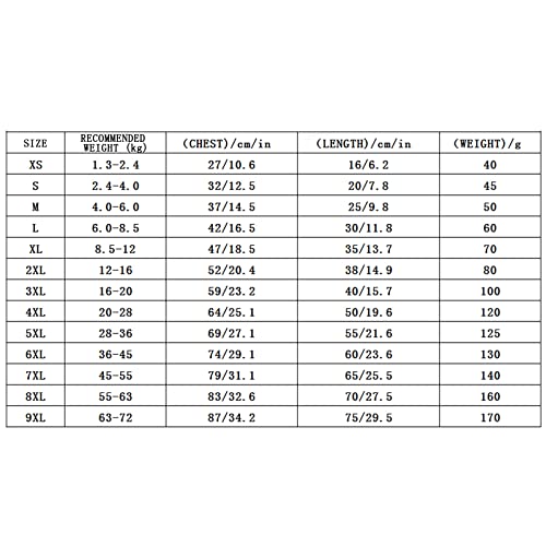 Xmiral Abbigliamento per Cani con Cappuccio Felpa