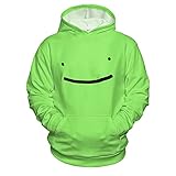 AI WEIER Dream Smile Hoodie Youth Long Sleeve Sweatshirt Hoodie 3D Print Pullover Hoodie
