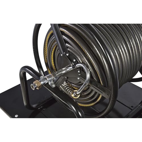 Ironton Trailered Garden Hose Reel - Holds 5/8in. x 400ft. Hose - Image 4