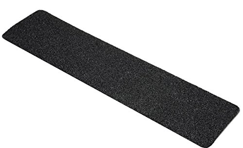 Herco 6" x 24" Safety-Track Self-Adhesive Non-Skid Flooring Tread (1 Ea - Black)