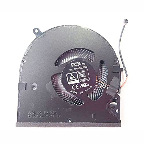 Fleshy Leaf New CPU+GPU Cooling Fan Replacement for Razer Blade 15 Advanced 2021 RZ09-0409 RZ09-0409BE RZ09-0409CE RZ09-0409AE DFS5K12304363E FPG1 DFS5K22115572J FPG2 - Image 3