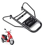 Minho Black Rear Luggage Rack Iron Luggege Support Racks Fit for TaoTao 50 Scooter TaoTao Accessories