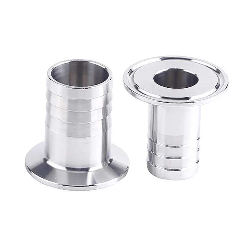 Złączka do węża sanitarnego z zaciskiem trójzaciskowym, do remontu domu, tuleja ze stali nierdzewnej SUS SS 304(108mm x Ferrule 119)