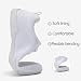 Imagen de Kvwqoty Zapatillas Cheerleading Cheer Shoes Zapatos de Porrista para Mujer Cheerleader Calzado de Animadora para Niña Bailar Gimnasia Flexibles Jazz Yoga Entrenamiento Blanco 38
