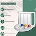 Wonder Care Deep Breathing Lung Exerciser | Incentive Spirometer | Washable & Hygienic | Non Measuring | with Handle