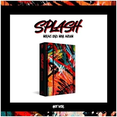 MIRAE Splash 2nd Mini Album Hot Version CD+PhotoBook+1p PhotoCard+1p Polaroid Card+1p Unit Card+1p PostCard+1p Miare Card+Tracking Kpop Sealed