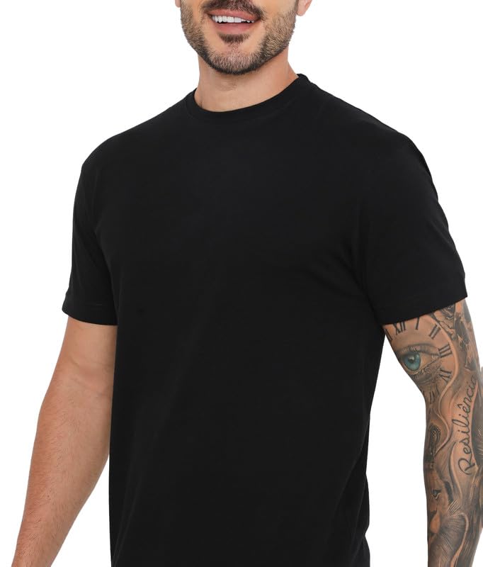 Image of Rivolta Men's Solid Regular Fit T-Shirt
