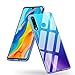 Produktbild Whew Crystal Clear Huawei P30 Lite Hülle, [Transparent Anti-Gelb] Hard PC & Soft Silikon Ultra Hybrid Huawei P30 Lite Handyhülle Durchsichtig Silikon Schutzhülle Slim Case