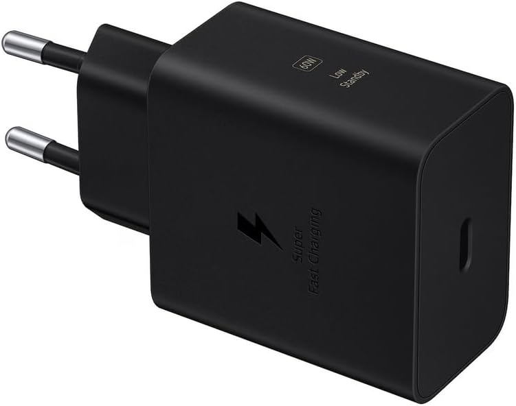 Samsung EP-T6010 Oryginalna ładowarka 60 W Super Fast Charging, Port USB-C (bezprzewodowy), czarny