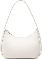 Cute Hobo Tote Shoulder Bag for Women - Mini Clutch Purse with Zipper, PU Leather, Stylish Everyday Carry