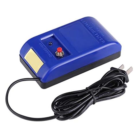 Wristwatch Demagnetizer, 110 / 220V Blue Professional Mechanical Watch Repair Demagnetizing Tool, for demagnetizing your mechanical watches Cover