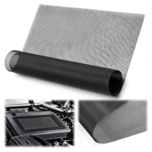 Image of SmoothNovelty 1 Pcs 24''x 24'' Waterproof and Dustproof Prefilter Hydrophobic Mesh Air Filter Fabric, Washable Cut to Fit HVAC Intake Filter, Reusable Polyester Pre Sheet for AC Furnace Vent
