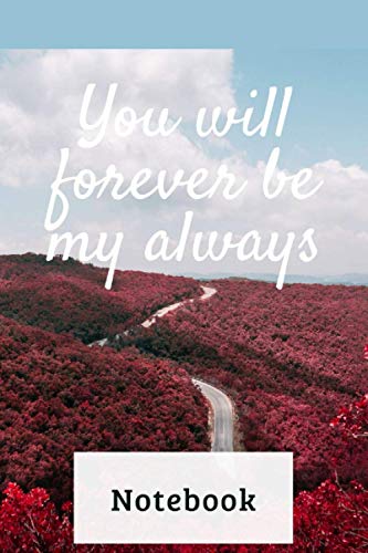 You Will Forever Be My Always Notebook: You Are My Bestie Valentines Day Notebook, Valentines Gifts or Presents for lovers Boyfriend or Girlfriend, ... day Dairy, What I Love About You Journal