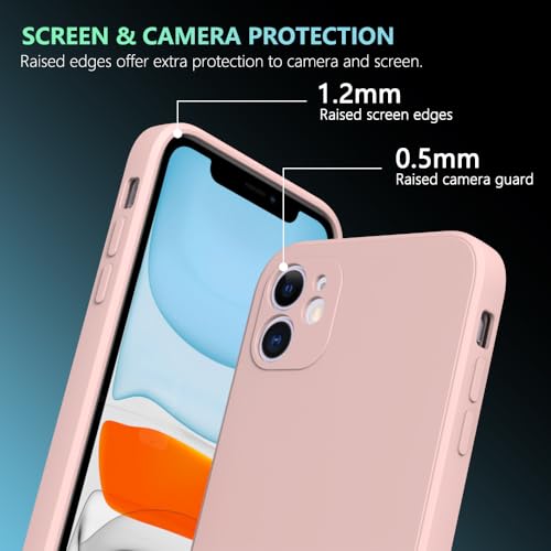 Image of for iPhone 11 Case Pink, Scratch Resistant with Soft Touch, Slim Thin Phone Cover for iPhone 11 6.1 inch