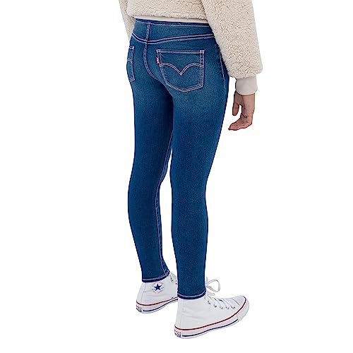Levi's Girls' Skinny Fit Pull on Jeggings - Image 6