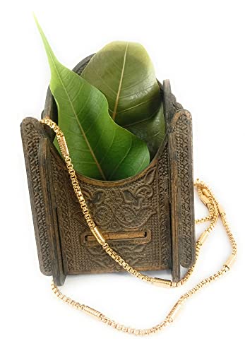 Image of CUTE GOLD 1 Gram Micro Gold Plated & Copper Traditional Designer Fashion Jewellery Chain for Women