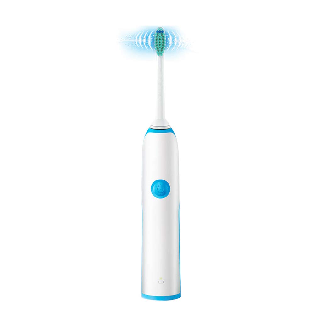 Coppia Automatica Sonic per Adulti Che scuote Gli spazzolini da Denti Morbidi per Uomo e Donna - [Due Colori opzionali] - Goditi 4 Teste di spazzole + Scatola da Viaggio (Colore : A)