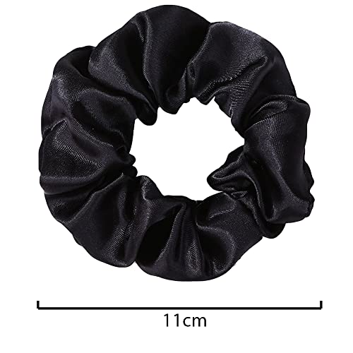 XHNFCU 12 Pcs Elastic Hair Bands Frizz Prevention Hair Tie - Image 2