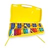 Classic Cantabile GSG-25 Sopran Glockenspiel – Kinder Xylophon mit 25 Tönen – Inklusive praktischem Tragekoffer und Schlägeln – Gelb