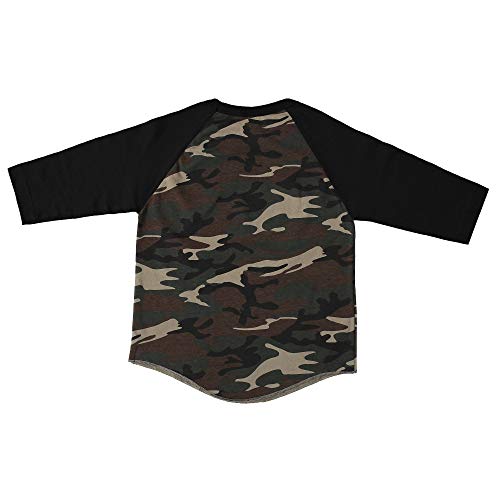 Hat and Beyond Kids Raglan 3/4 Sleeves Baseball T Shirts Baby Tees School Uniforms3