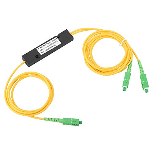 Fiber Pigtails,SC 1X2 PLC Singlemode Fiber Optical Splitter SCAPC PCL Splitter,Compact Structure,Small Volume,Low Multi-Way Cost,Many Branch Channels by Wendry - Used condition - CA$12.09