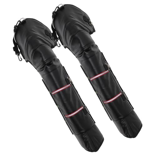GOOHOCHY Motorcycle Kneecaps Warm Leg Guard 1 Pair Patella Knee Brace for Cycling Skating Outdoor Sports