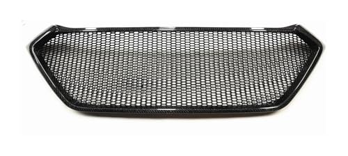 Grille pare-choc avant pour Tucson 2016 2017 2018 maille carbone