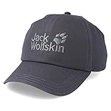 Jack Wolfskin Unisex kasket BASEBALL CAP Unisex, dark steel, One Size (54-60 cm)