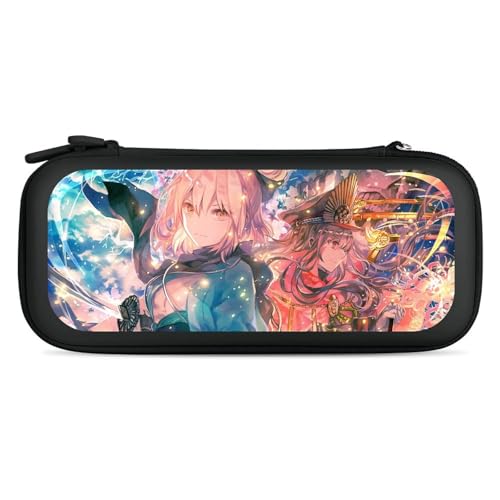 Nintendo SwitchΉ UUki n[hP[X ci Fate FGO Switch / SwitchL@elfΉ ϏՌ hh Sʕی ^ e LOP[X Q[J[h 15[ Black-style