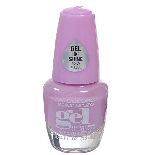 L.A. Colors Extreme Shine Gel Nail Polish CNP712 Damsel 1 pcs