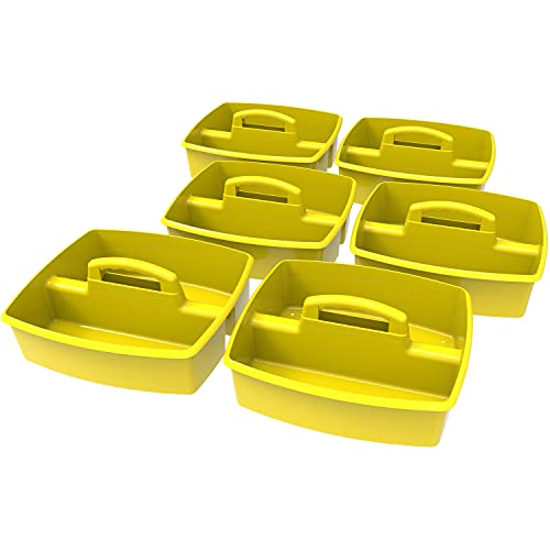 Image of Storex Industries Caddy, Yellow