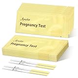 Areta HCG Pregnancy Test Strips: 25 Bulk Pregnancy Tests - Highly Accurate Kit for Rapid Results, Yellow