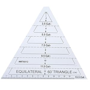 Rockvoqrn Dreieck Acryl Lineal Quilting Vorlage