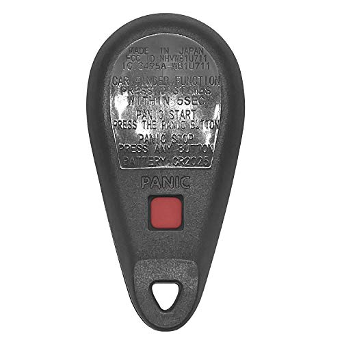 Mando a distancia de repuesto para vehículos Subaru con 4 funciones DIY 2