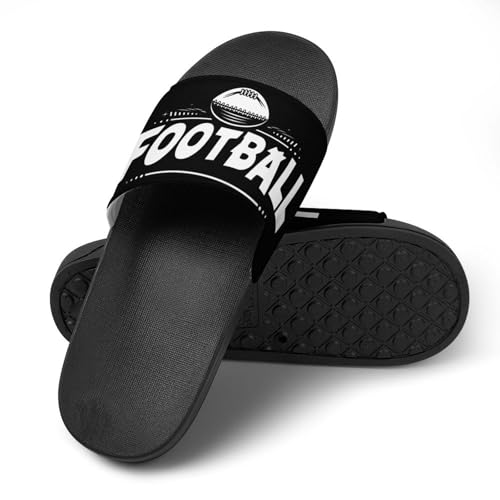 Football Player Gift House Sandals Non-Slip Bathroom Slippers Beach Summer Shoes for Men Women4