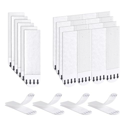 Ainiv Bilder monteringsremsor, 30 stycken affischremsor, monteringsremsor restfri] Powerstrips, monteringsremsor, monteringsremsor för bilder tejp - för affischer, ramar och speglar, 69 x 19 mm