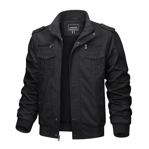 KEFITEVD Vestes de Combat Militaire Veste Pilote Tactique Armée d'hiver Noir