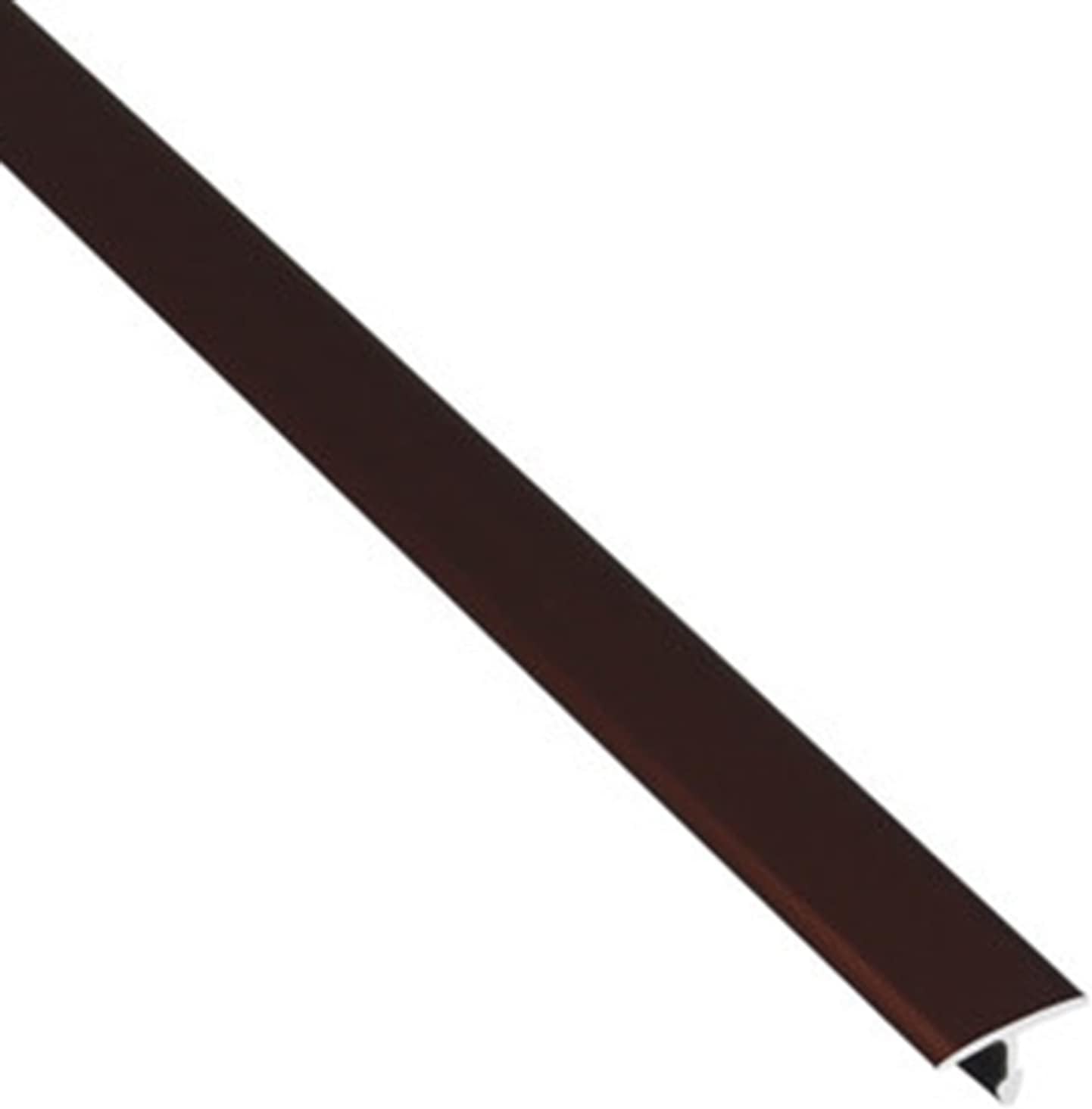 Threshold Strip 10mm Edge Banding Strip, T Molding Wood Embedded Trim, Metal Transition Strip for Indoor Decorative,(Purple 130cm/51.18in)