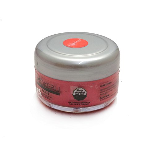 Style Counsel Light Red Temporary Colored Travel Hair Wax 50mL