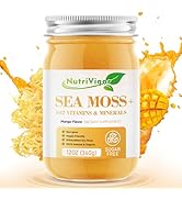 NutriVigor Sea Moss Gel,(12 OZ) Organic Sea Moss Advanced-Immune and Digestive Support,Wildcrafte...