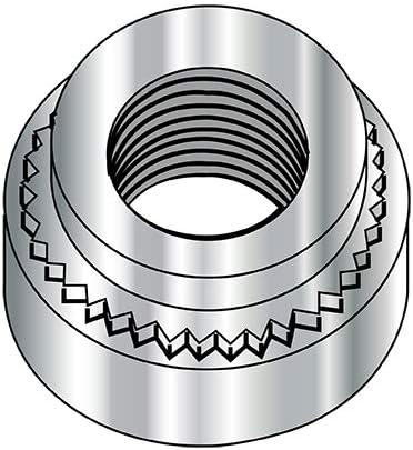 10-32-0 Self Clinching Nut 303 Stainless Steel (Pack Qty 5,000) BC-11-0NCL303 by Shorpioen