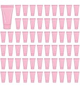 FZBNSRKO 50 PCS 10ml Empty Squeeze Bottles Refillable Travel Plastic Packing Sample Bottles Cosme...