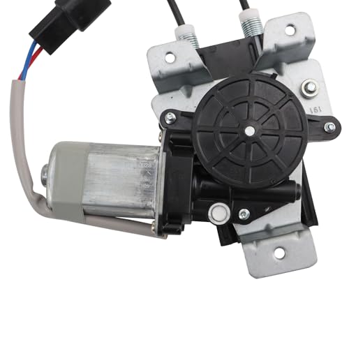 Image of TRQ Rear Left Power Window Regulator & Motor Assembly Drivers Side Compatible with 1997-2005 Buick Century 1997-2004 Regal 1998-2002 Oldsmobile Intrigue GM1550101
