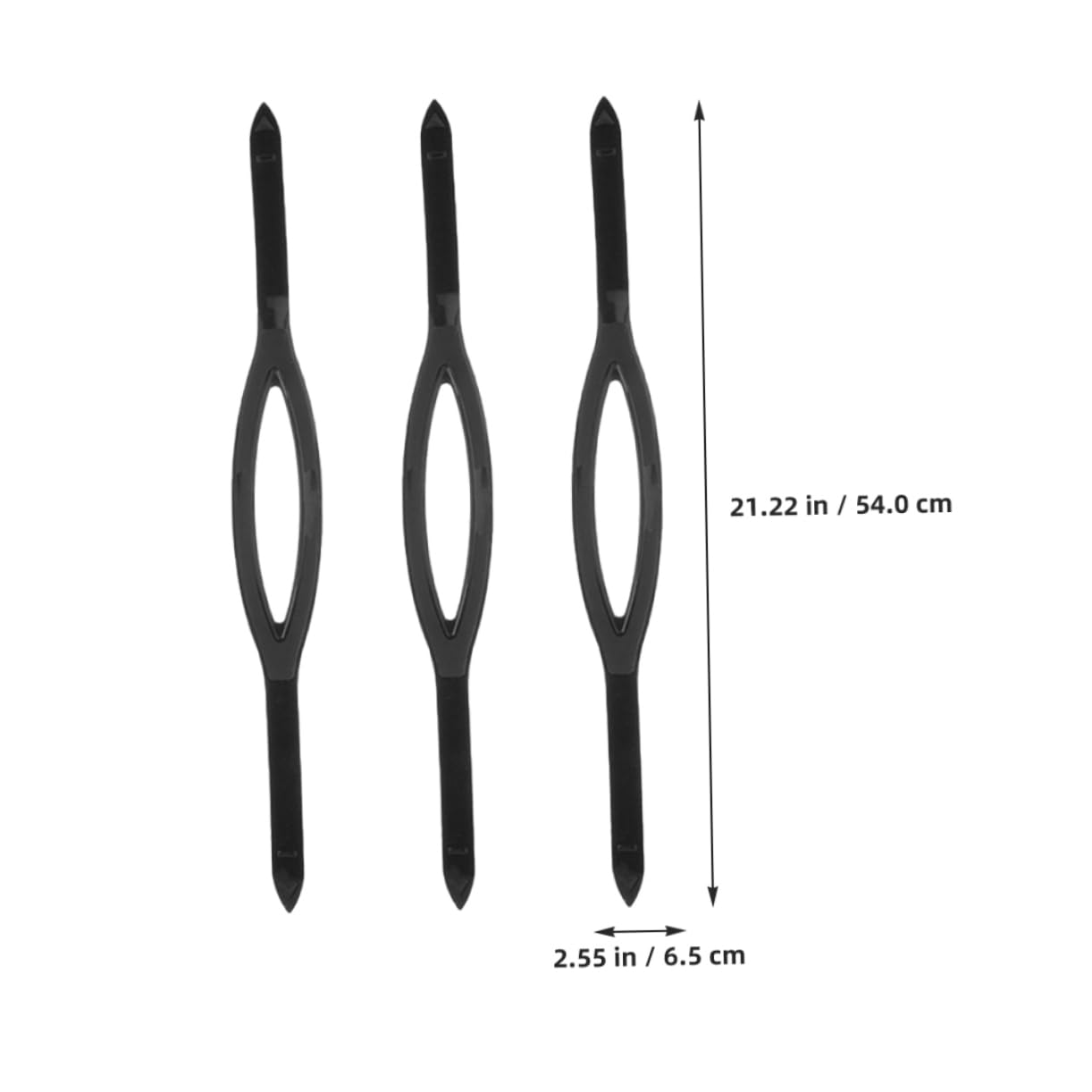 BESPORTBLE Durable Silicone Goggle Straps 5pcs Snorkeling Mask Bungee Straps for Diving