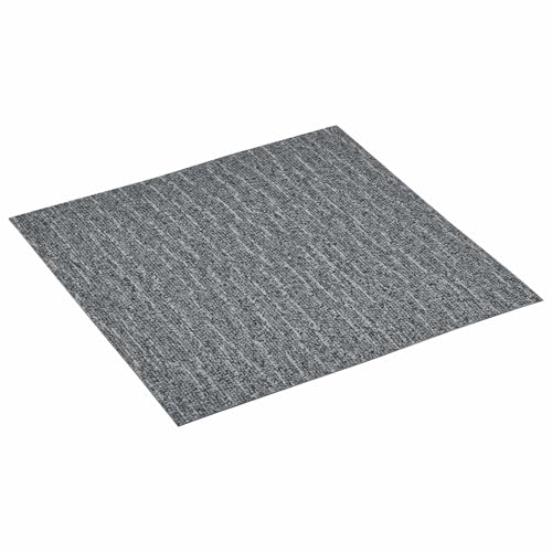 Planches de sol PVC gris et blanc modernisant votre intérieur sur 5,11 m²